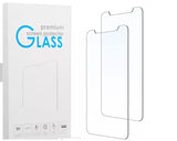 PereGlass tempered glass screen protector 2 pack.  For iphone 14 plus and iphone 13 pro max models